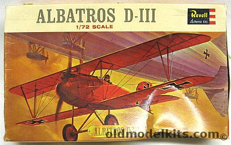 Revell 1/72 Albatros D-III, H629 plastic model kit